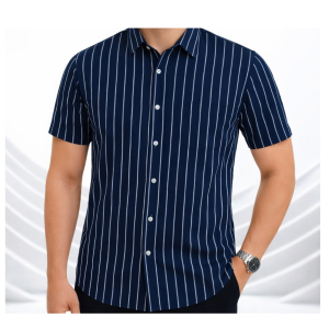 Men's Half sleeve Strip shirt